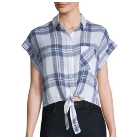 Rails Amelie Tie Front Top - Picture 1 of 3